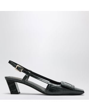 Roger Vivier Belle Vivier Night Slingback Pumps - Black
