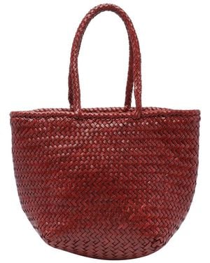 Dragon Diffusion Small Grace Bucket Bag - Red