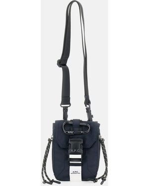 A.P.C. Crossbody Pouch Trek - Blue