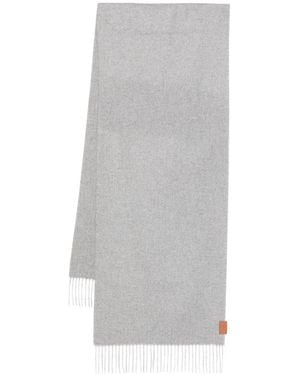 Loewe Cashmere Scarf - Gray