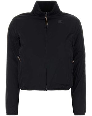 Burberry Black Stretch Nylon Reversible Jacket