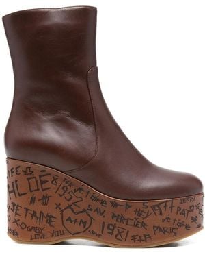 Chloé Chloã Boots - Brown