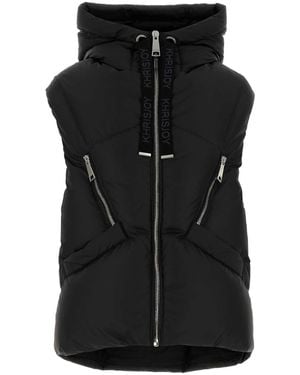 Khrisjoy Polyester Blend Down Jacket - Black