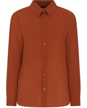 Saint Laurent Clothing Shirts - Brown