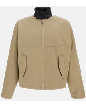 Bottega Veneta Cotton Jacket - Natural