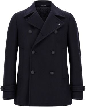 Tagliatore 'Monaco' Coat - Blue