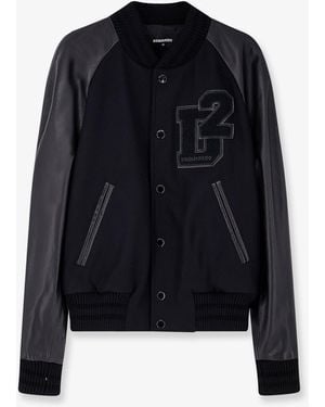 DSquared² Jackets Pelle/Lana - Blue