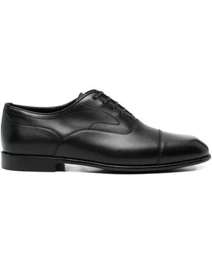 Ferragamo Trinity Oxford Shoes - Black