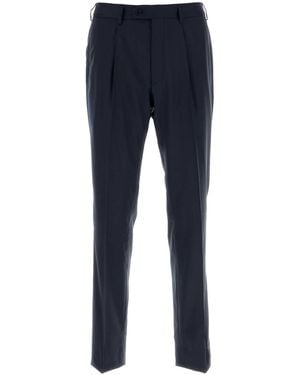 Brioni Pants Pienza 0 Sus 24 Tropical Wool - Blue