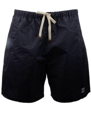 Miu Miu Clothing Shorts - Blue