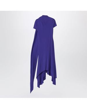 Acne Studios Layered Midi Dress Deep - Blue