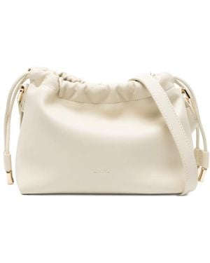 A.P.C. Ninon Mini Drawstring Bag - Natural