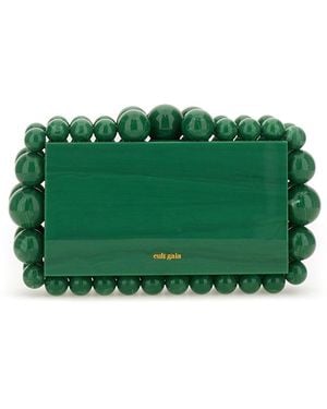 Cult Gaia Eos Clutch - Green