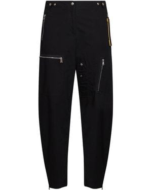 Fendi Parachute Canvas Cargo Pants - Black