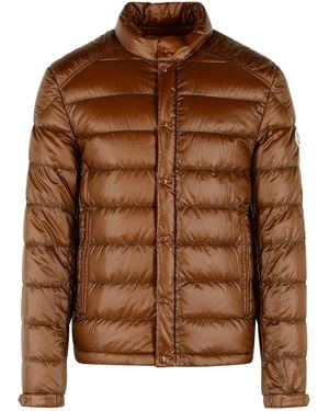 Moncler Short Jacket Lyco - Brown