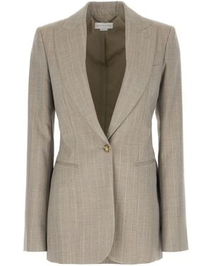 Stella McCartney Clothing Blazers & Gilets - Natural