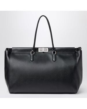 Fendi Peekaboo Tote Large Bag - Black