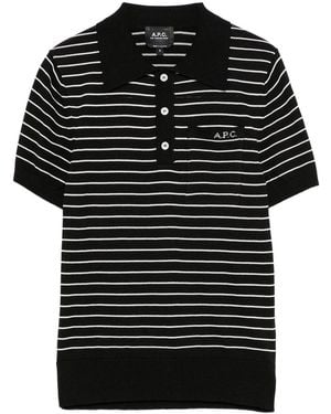 A.P.C. Polo Aline - Black