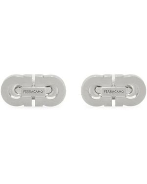 Ferragamo Cufflinks - White