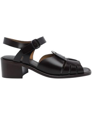 Hereu Ancora Fisherman Sandals - Black