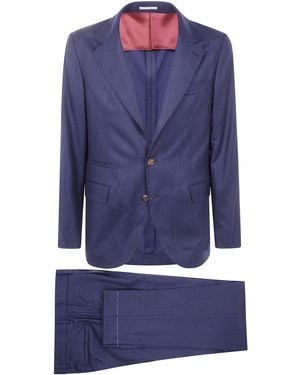Brunello Cucinelli Classic Suit - Blue