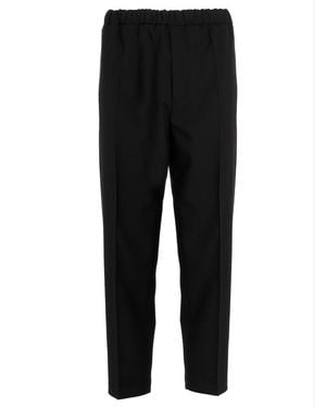 Jil Sander Gabardine Pants - Black