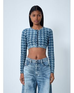 DIESEL M-Hella Crop Top - Blue