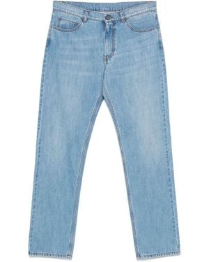 Ferrari Jeans With Five Pocket Design - Blue