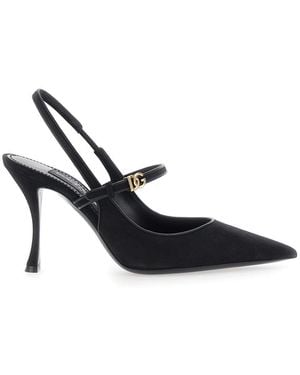 Dolce & Gabbana Dolce & Gabbana 90 Heel Slingback - Multicolor