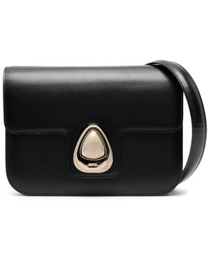 A.P.C. Bags Crossbody Bags - Black