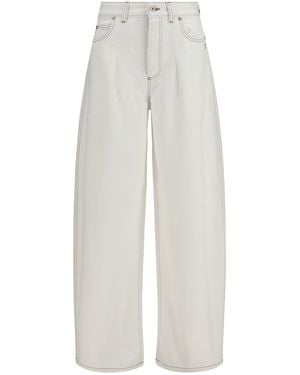 Jacquemus Ovalo Jeans - White