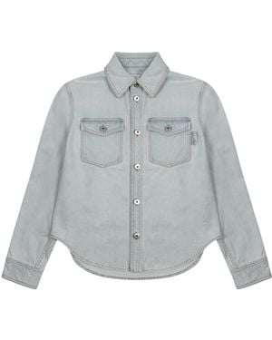 Bottega Veneta Shirt Extra Bleach Cotton - Gray