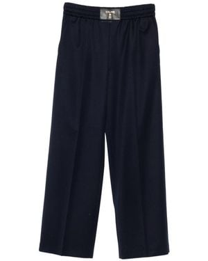 Celine Wool Pants - Blue