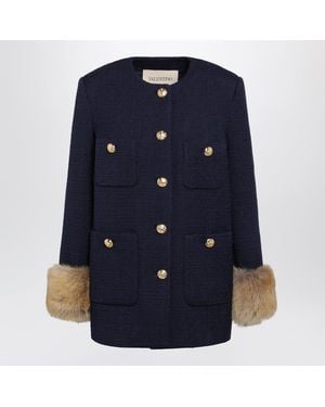 Valentino Peacoat - Blue