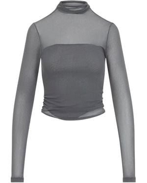 Lemaire Steel Bellerina Foulard Top - Gray