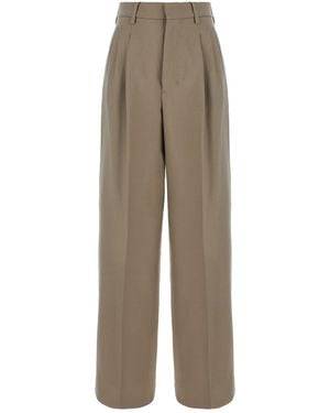 Ami Paris Clothing Pants - Natural