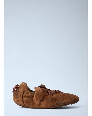 Acne Studios Bilara Suede Sneakers - White