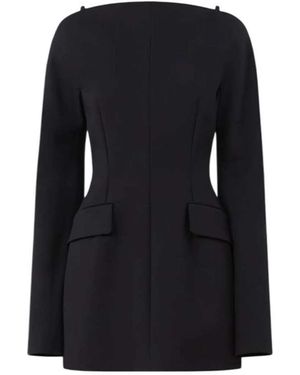 Sportmax Short, Fitted Cady Dress - Black
