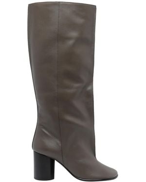 Lemaire Crease Sleeve Boots - Gray