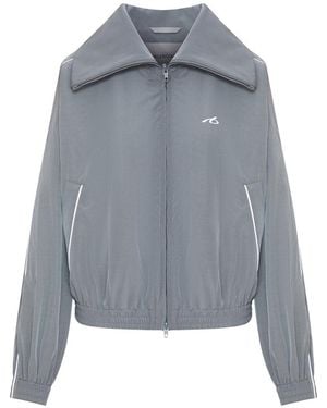 Balenciaga Bodies High Neck Jacket - Gray