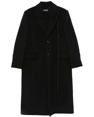Ann Demeulemeester Coats - Black