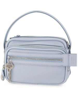 Acne Studios Camero Kit Leather Crossbody Bag - Blue