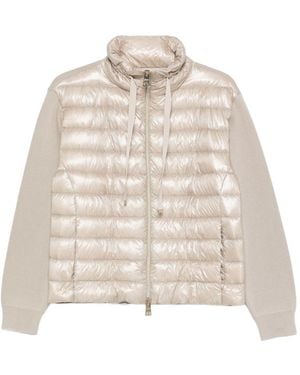 Herno Cotton And Nylon Down Jacket - Natural