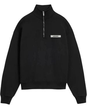 Jacquemus Le Camionneur Gros Grain - Black