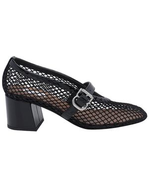 Alaïa Fishnet Mary Jane - Black