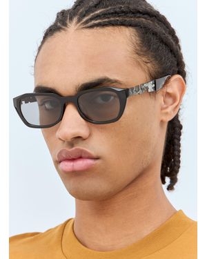A Bathing Ape #2 Rectangular Sunglasses - Black