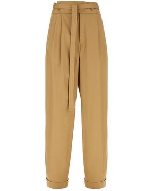 Saint Laurent Clothing Pants - Natural