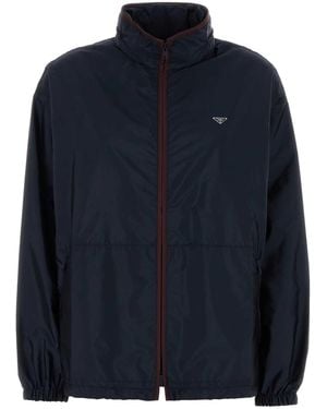 Prada Navy Blue Re-nylon Windbreaker
