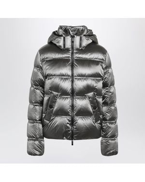 Moncler Sensation Short Down Jacket - Gray