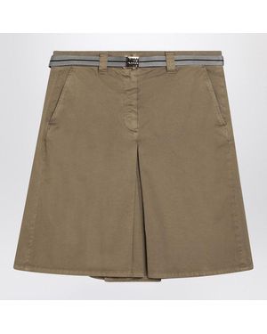 Miu Miu Midi Skirt - Green
